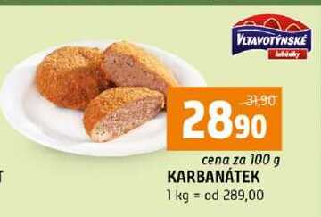 KARBANÁTEK 100g