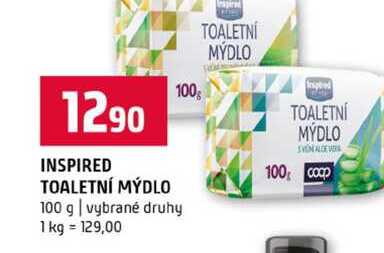 INSPIRED TOALETNÍ MÝDLO 100g
