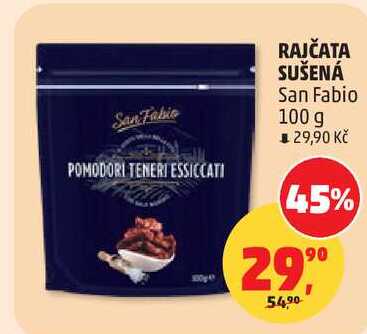 RAJČATA SUŠENÁ San Fabio, 100 g