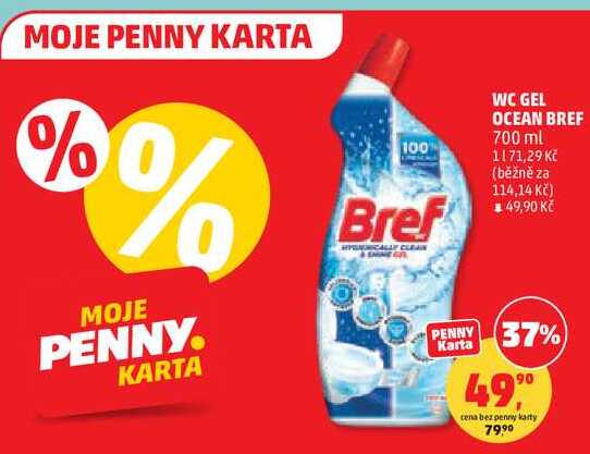 WC GEL OCEAN BREF, 700 ml