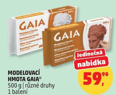 MODELOVACÍ HMOTA GAIA, 500 g 