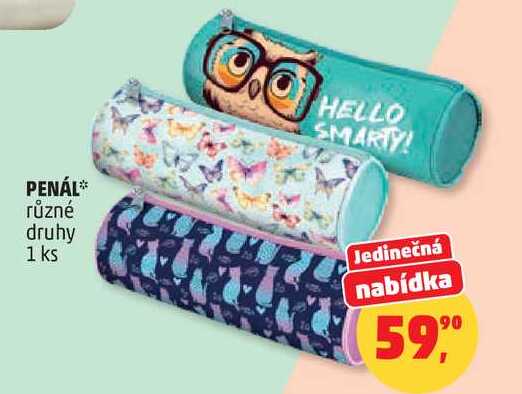 PENÁL různé druhy, 1 ks