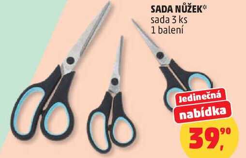 SADA NŮŽEK sada, 3 ks