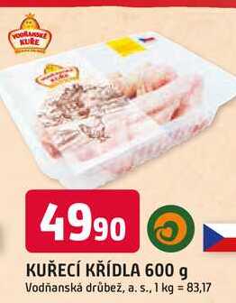 KUŘECÍ KŘÍDLA 600 g