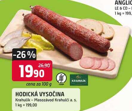 HODICKÁ VYSOČINA 100g