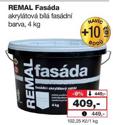 REMAL Fasáda 4 kg