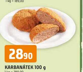 KARBANÁTEK 100 g