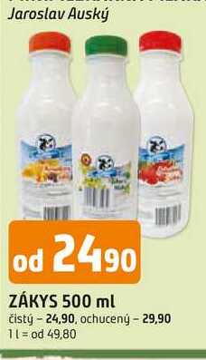 ZÁKYS 500 ml čistý  v akci