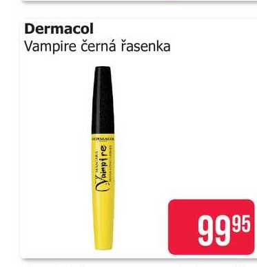 Dermacol Vampire černá řasenka