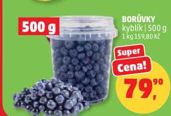 BORŮVKY kyblík, 500 g 