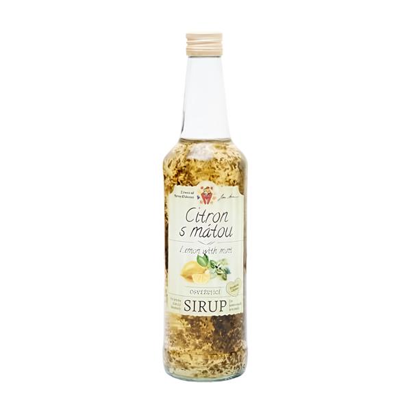 Jan Blahovec Hýskovský sirup - Citron s mátou