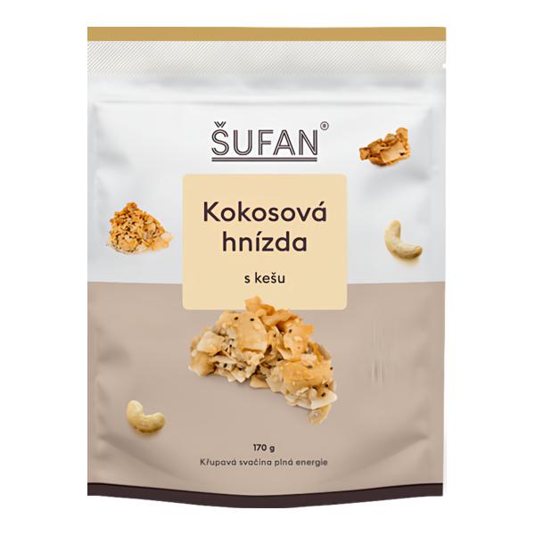 Šufan Kokosová hnízda s kešu