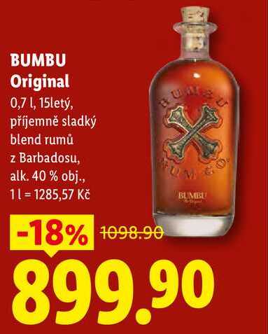 BUMBU Original, 0,7 l