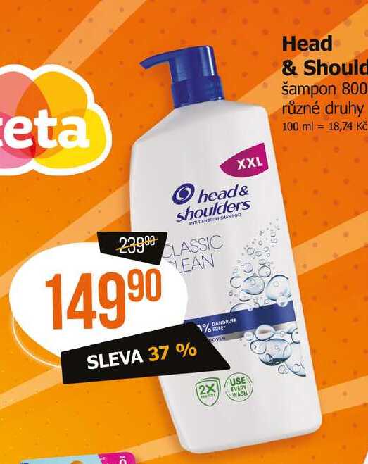 Head & Should šampon 800 ml