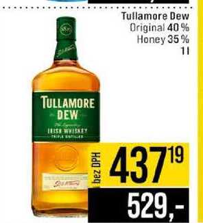Tullamore Dew Original 40% Honey 35% 1l
