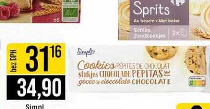 Simpl Cookies 200g
