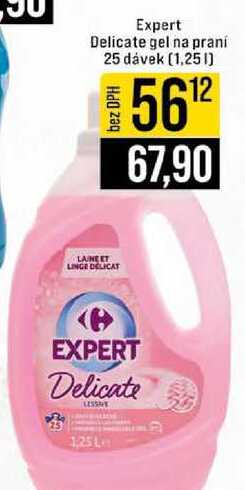 Expert Delicate gel na praní 25 dávek 1,25l