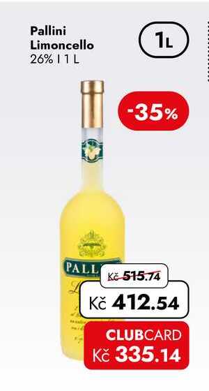 Pallini Limoncello 26% 1 L