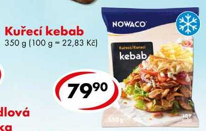 Kuřecí kebab, 350 g 
