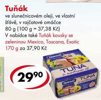 Tuňák, 80 g