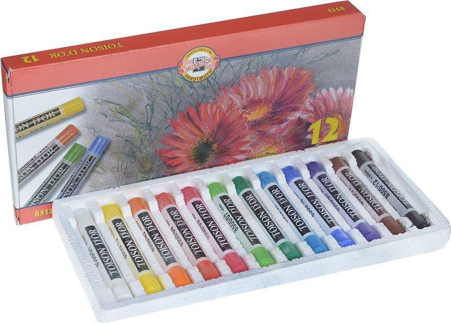 Souprava prašných pastelů, 12 KS