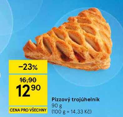 Pizzový trojúhelník, 90 g  