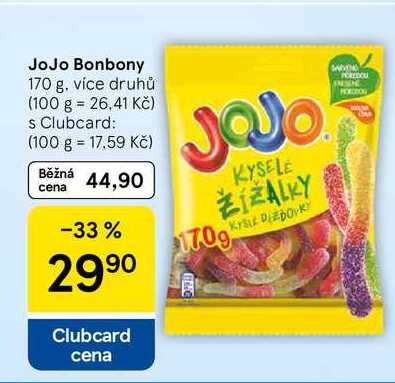JoJo Bonbony, 170 g 