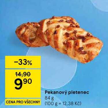 Pekanový pletenec, 84 g 