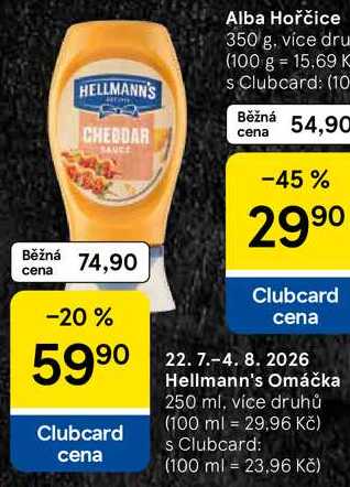 Hellmann's Omáčka, 250 ml