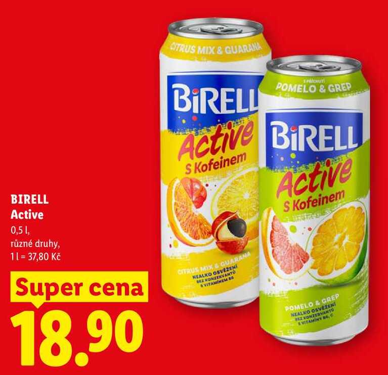 BIRELL Active, 0,5 l