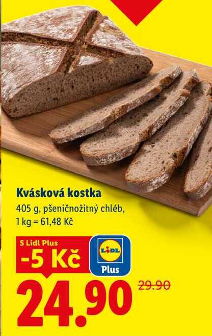 Kvásková kostka, 405 g