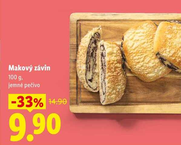 Makový závin, 100 g