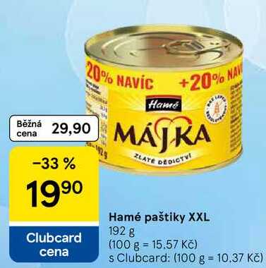 Hamé paštiky XXL, 192 g