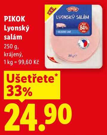 PIKOK Lyonský salám, 250 g