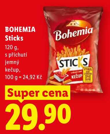 BOHEMIA Sticks, 120 g