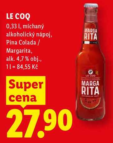 LE COQ, 0,33 l