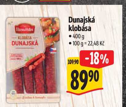 Dunajská klobása 400 g