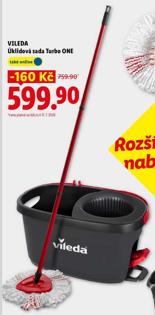 VILEDA Úklidová sada Turbo ONE