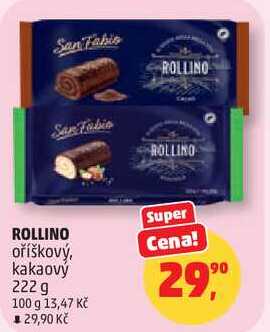 ROLLINO oříškový, 222 g