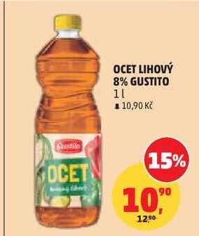 OCET LIHOVÝ 8% GUSTITO, 1 l  