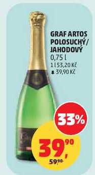 GRAF ARTOS POLOSUCHÝ/ JAHODOVÝ, 0,75 l 