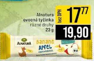Alnatura ovocná tyčinka různé druhy 23 g