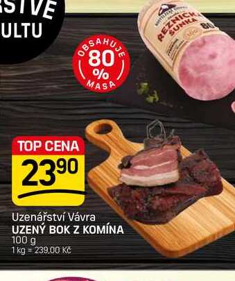 UZENÝ BOK Z KOMÍNA 100 g