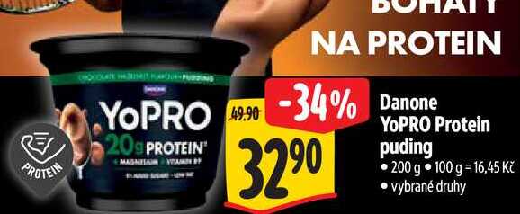 Danone YoPRO Protein puding, 200 g