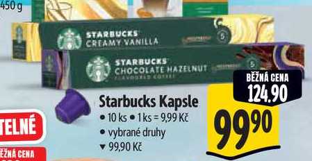 Starbucks Kapsle, 10 ks