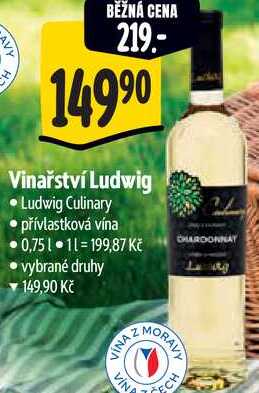 Vinařství Ludwig, 0,75 l