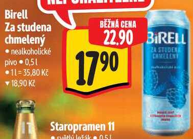 Birell Za studena chmelený, 0,5 l