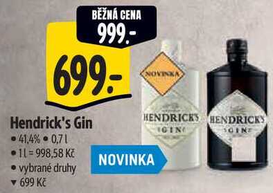 Hendrick's Gin, 0,7 l