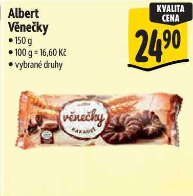 Albert Věnečky, 150 g