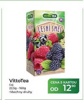 VittoTea čaj 22,5g-160g